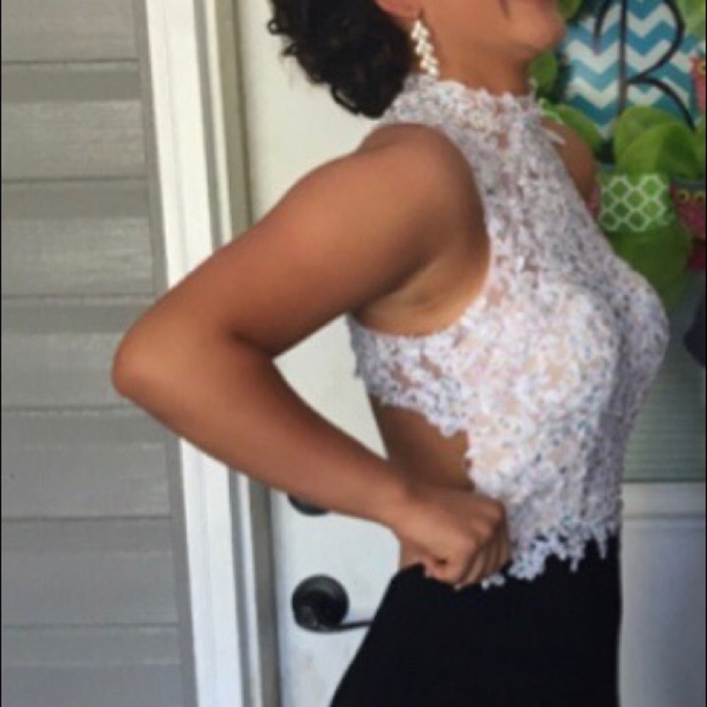 La Femme Prom/ Pageant Dress - Picture 3 of 6